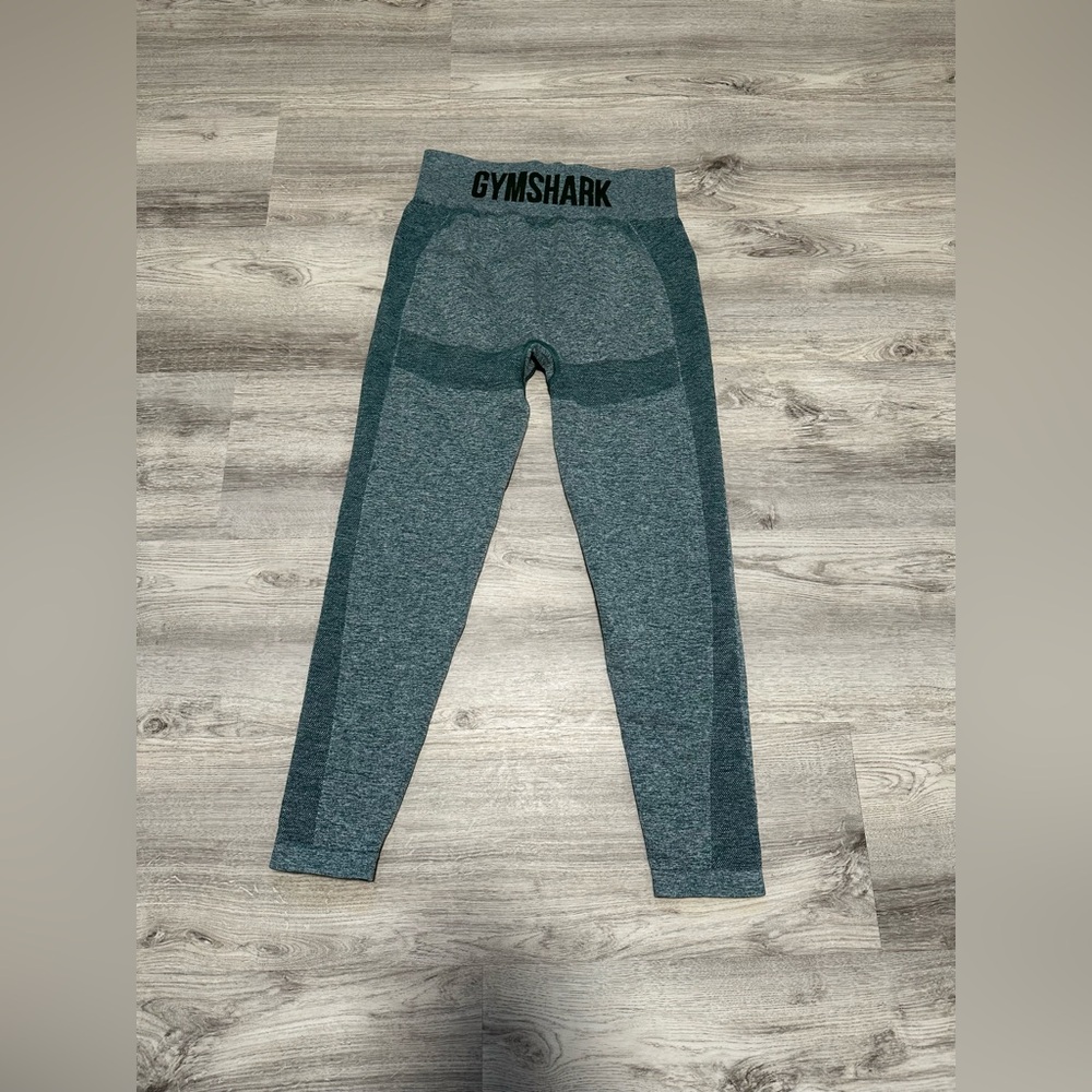 Gymshark Seamless High Waisted Leggings Green Marl Women’s XS or S